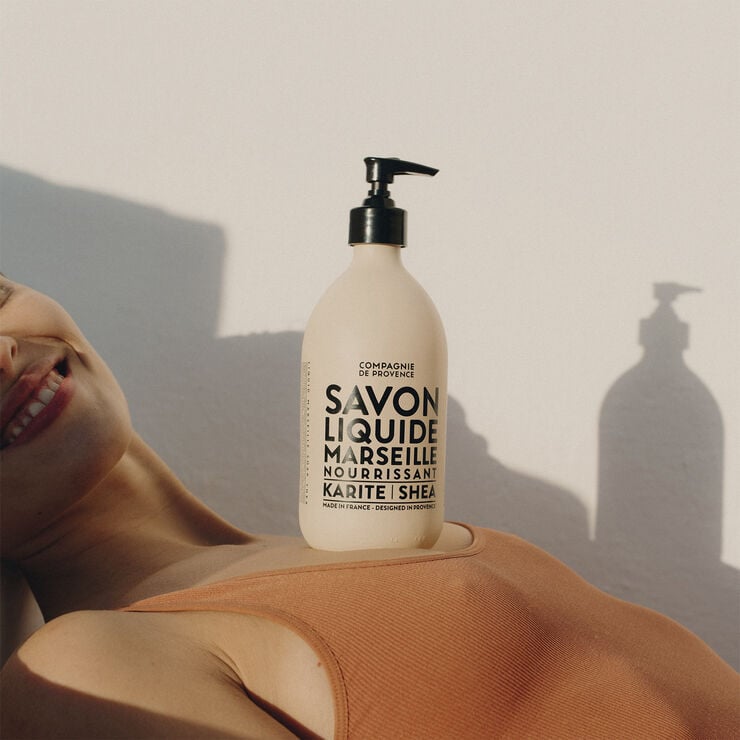 LIQUID MARSEILLE SOAP SHEA BUTTER 495 ML