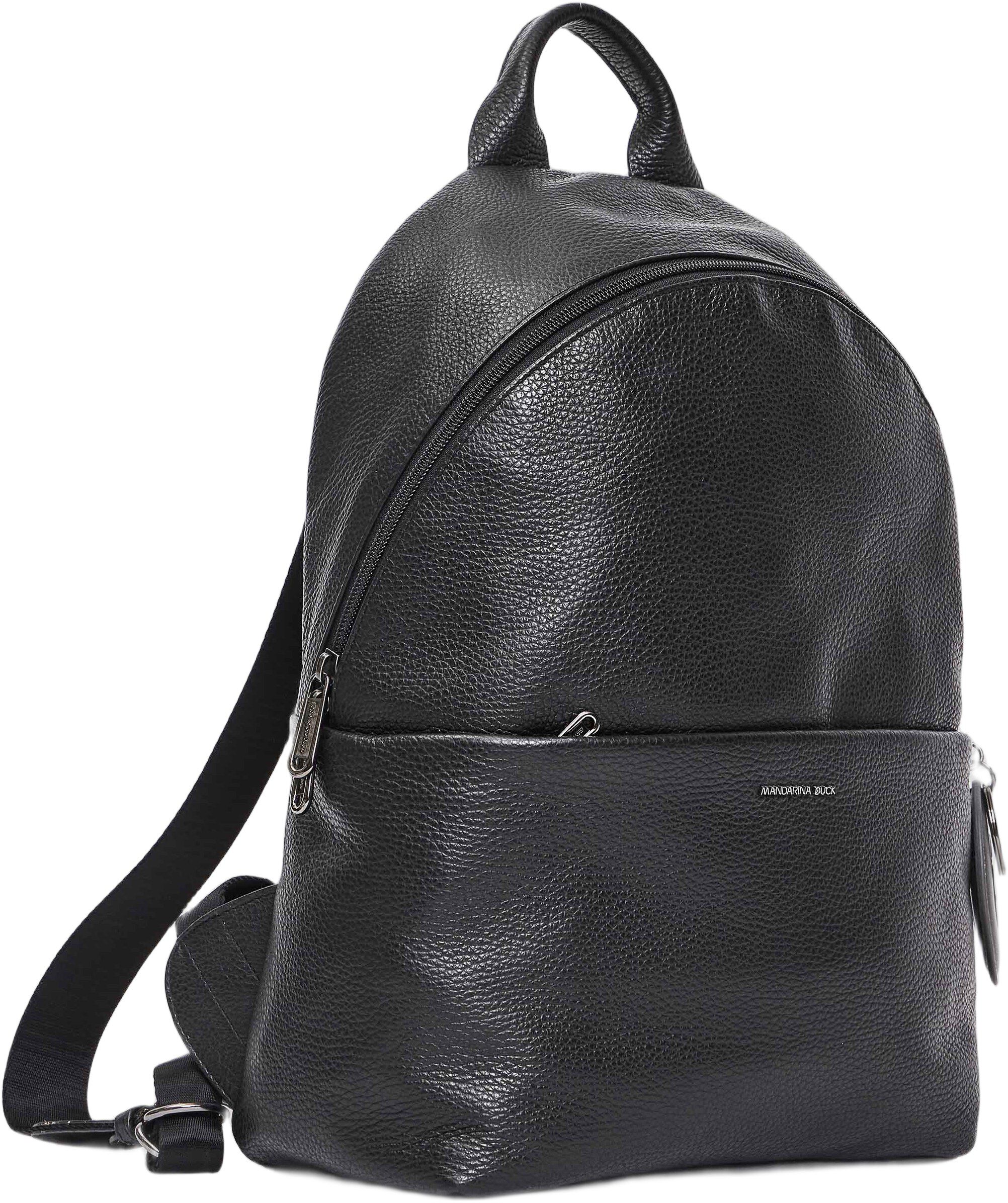 MELLOW LEATHER BACKPACK / NERO