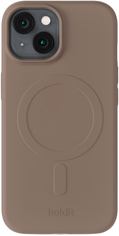 Soft Magsafe Case iPhone 15/14/13 Mocha Brown