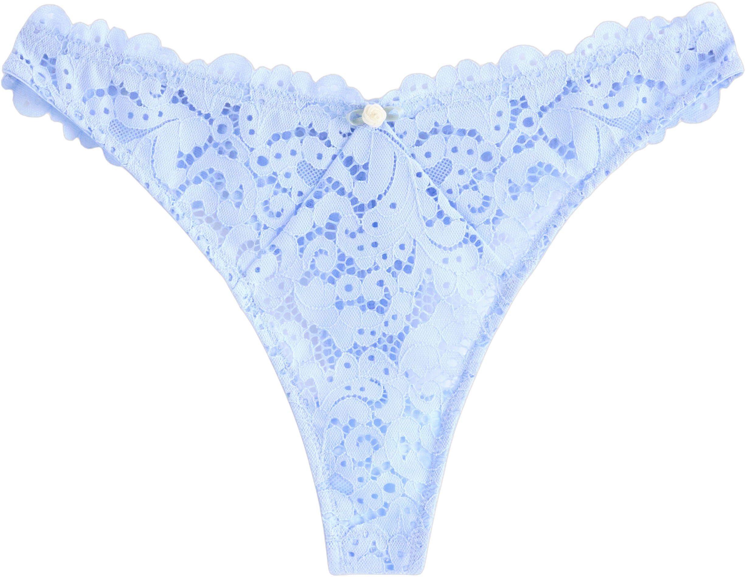 Thong with a regular waist and deli