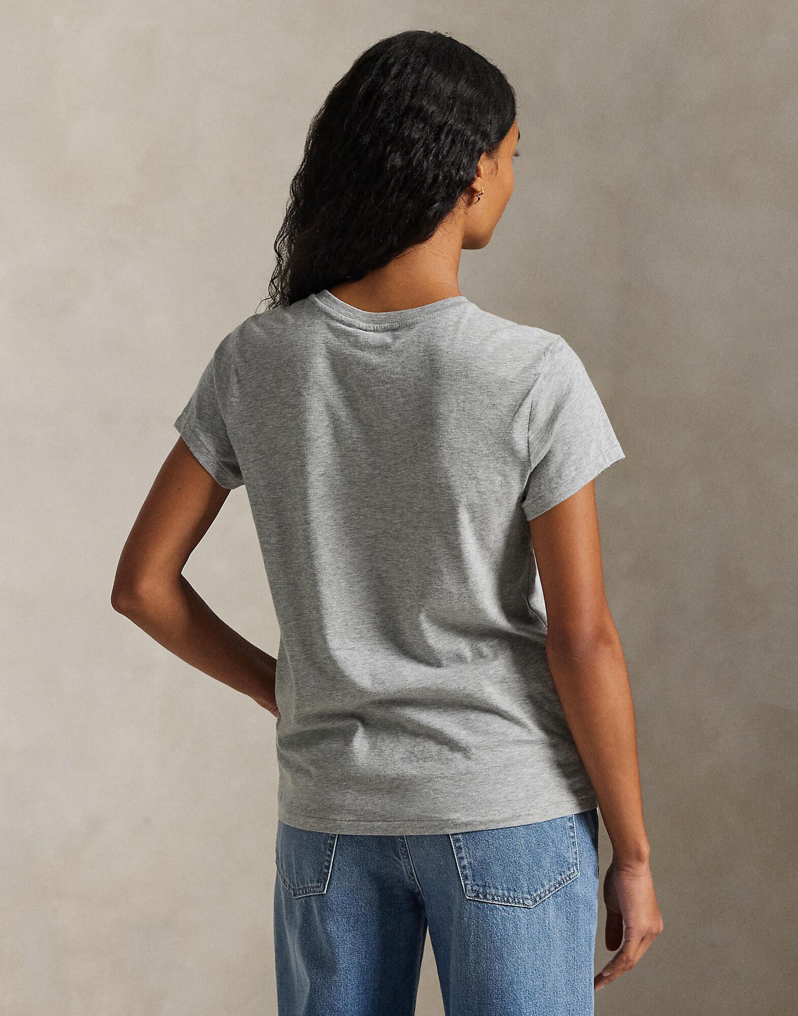 Classic Fit Cotton Jersey Crewneck Tee