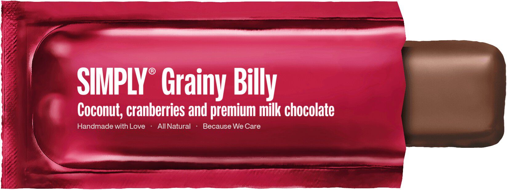Simply&reg; GRAINY BILLY chokoladebar (40g)