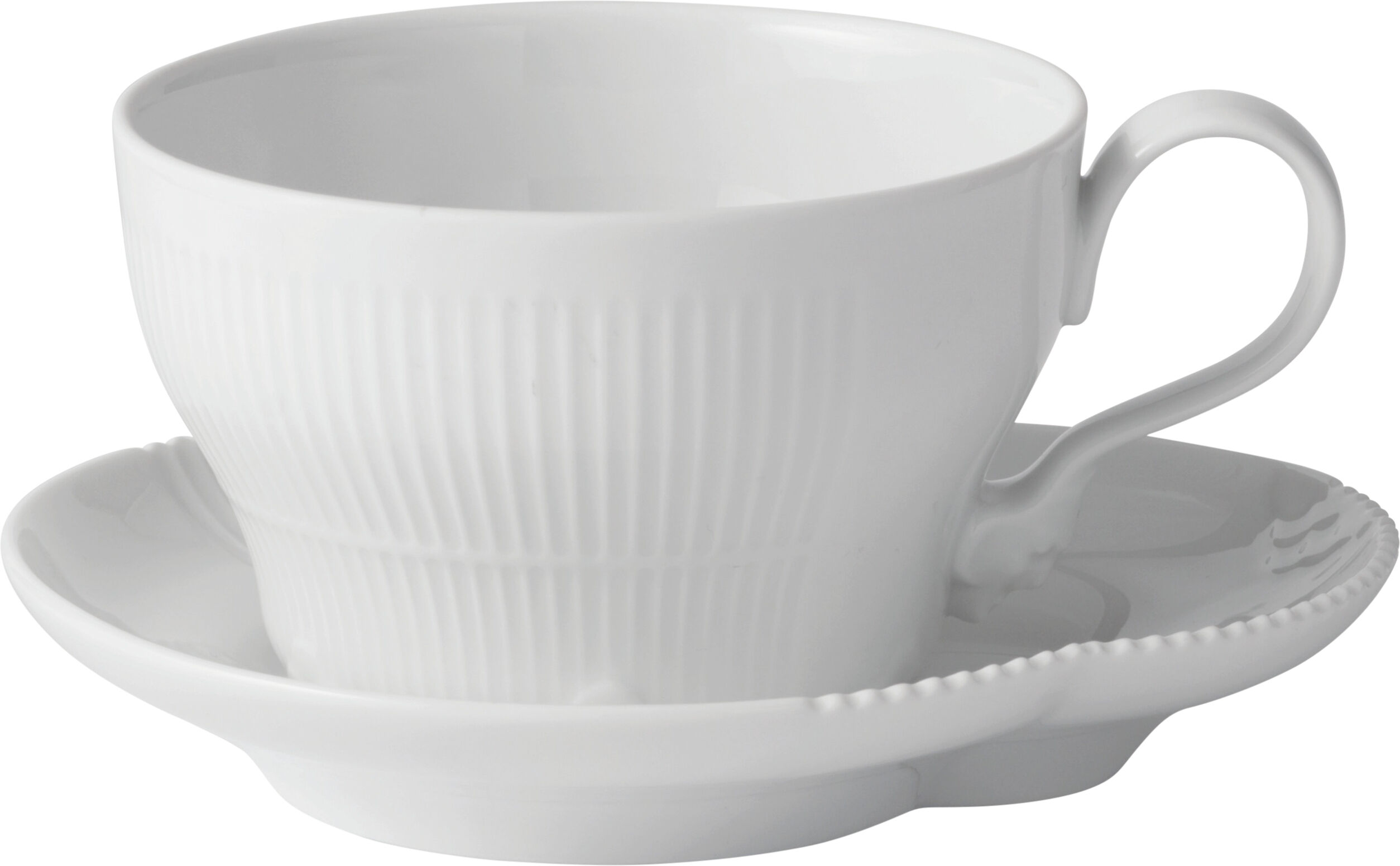 Hvid Elements 26 cl. kop med underkop