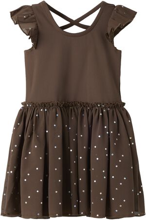 NMFTULLE SS DRESS