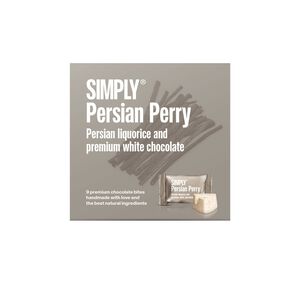 Simply&reg; PERSIAN PERRY chokolade&aelig;ske (90g)
