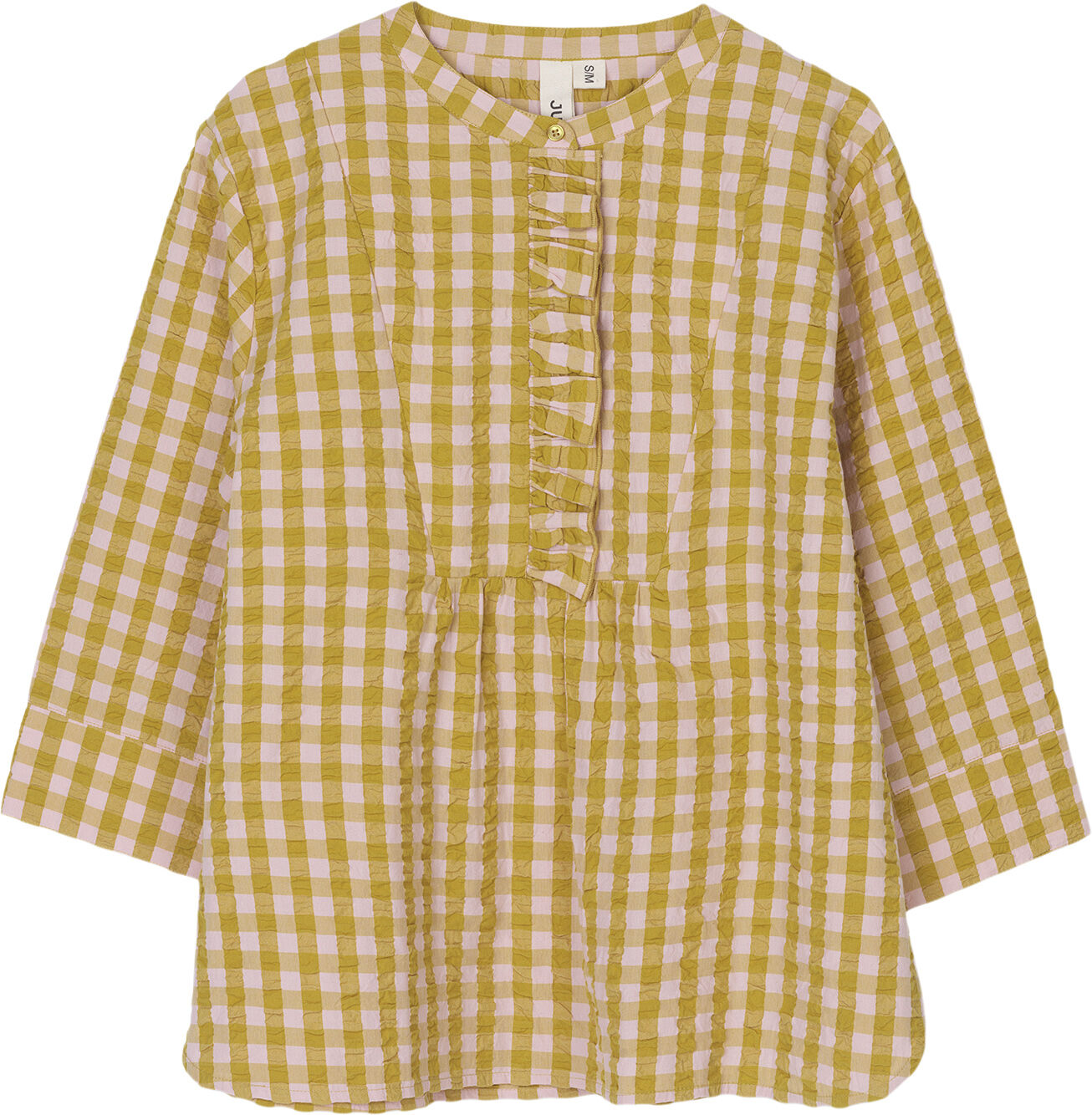 B&aelig;k&B&oslash;lge Irene shirt pink/okker