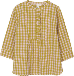 Bæk&Bølge Irene shirt pink/okker
