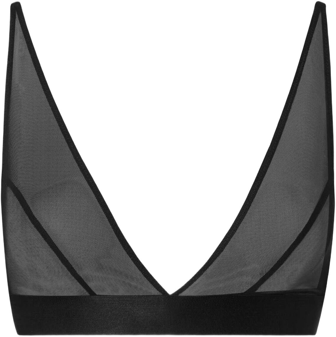 Mesh Plunge Bralette
