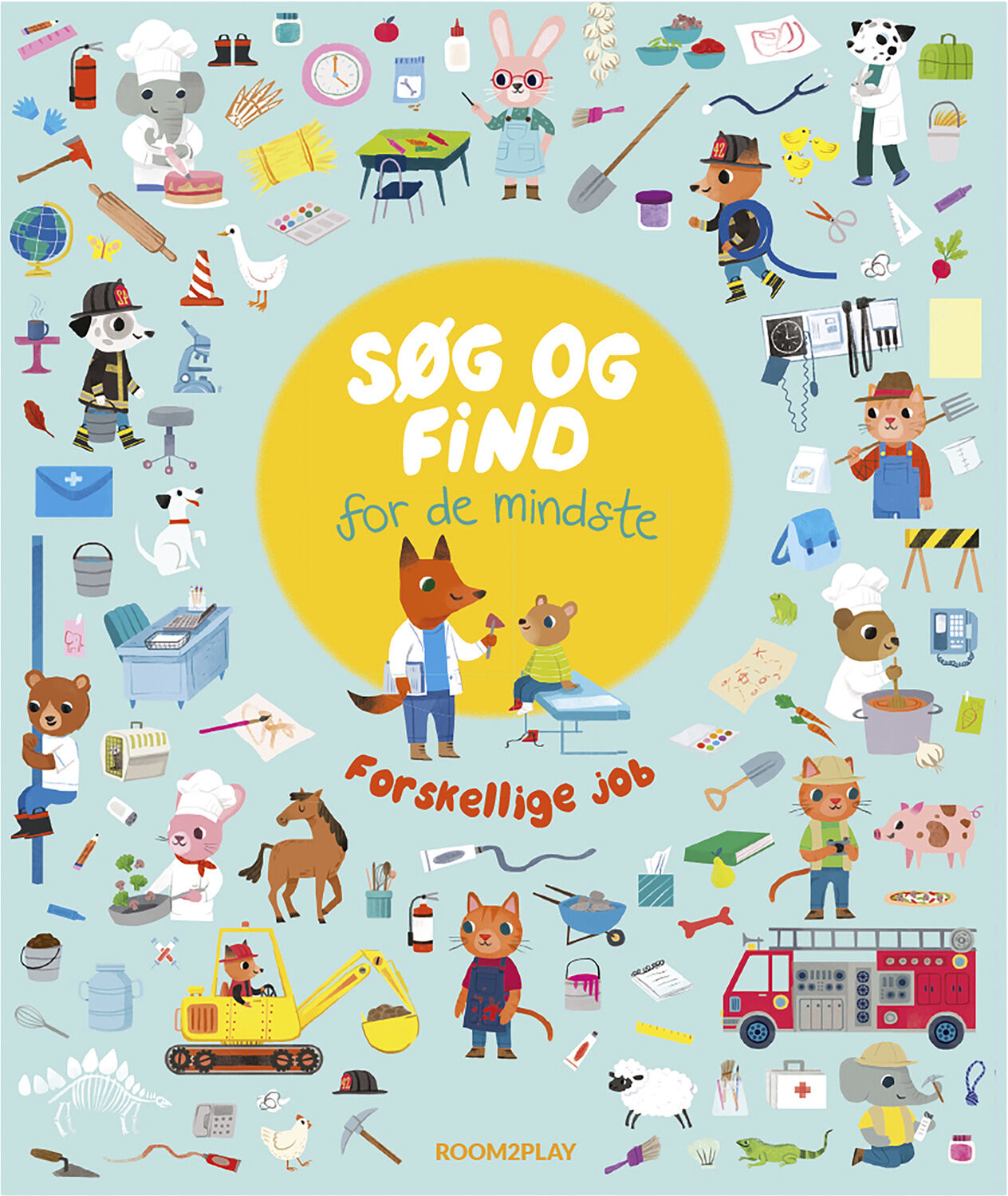 Forlaget ROOM2PLAY - S&oslash;g og Find - Forskellige job
