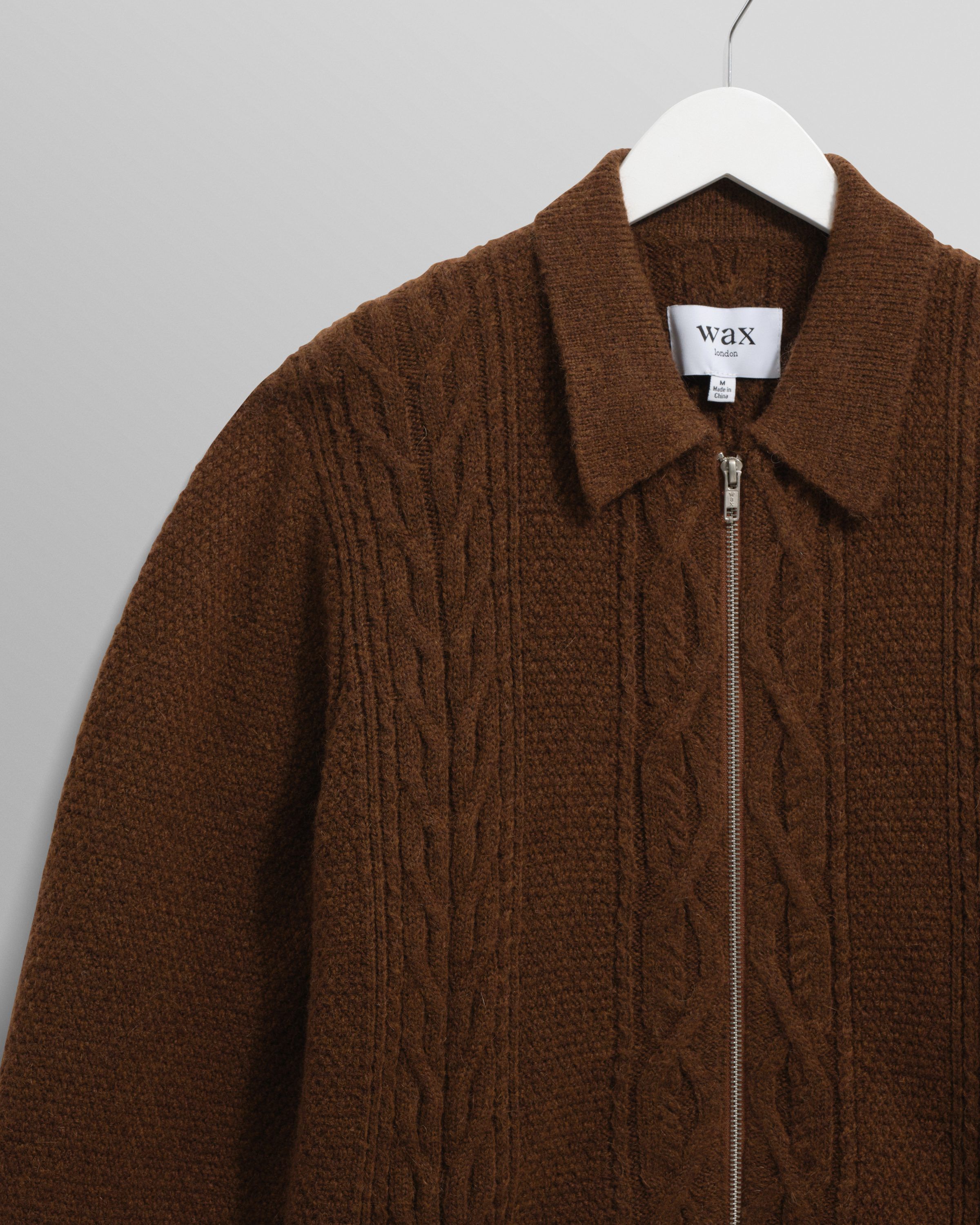 FRIAR ZIP KNIT JACKET