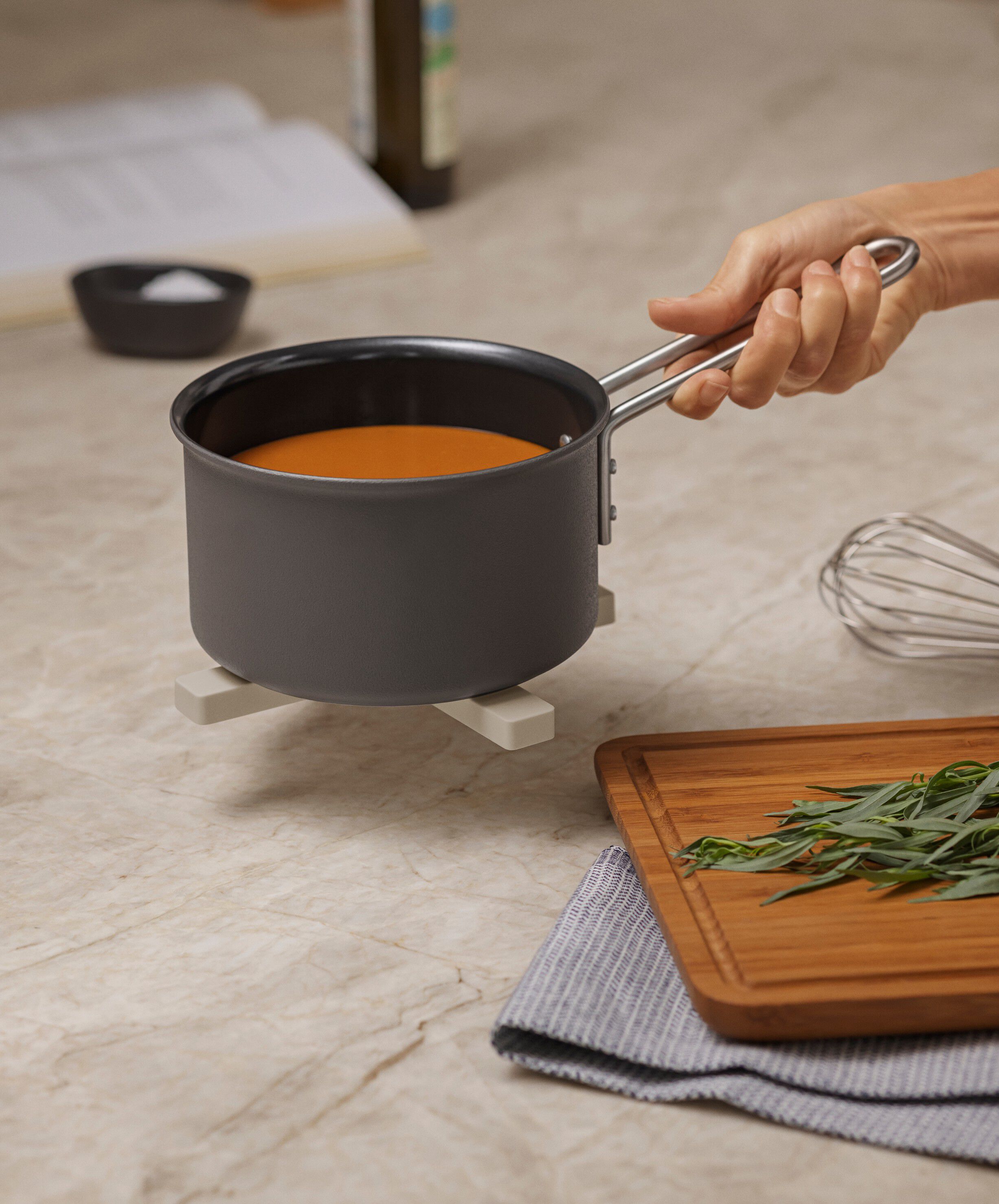 Magnetisk bordsk&aring;ner Sand