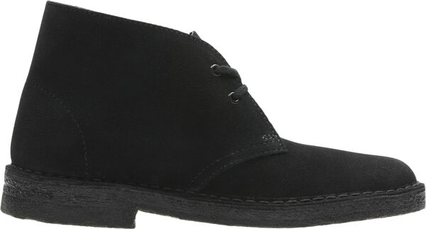 Desert Boot. Black Sde, D, 4