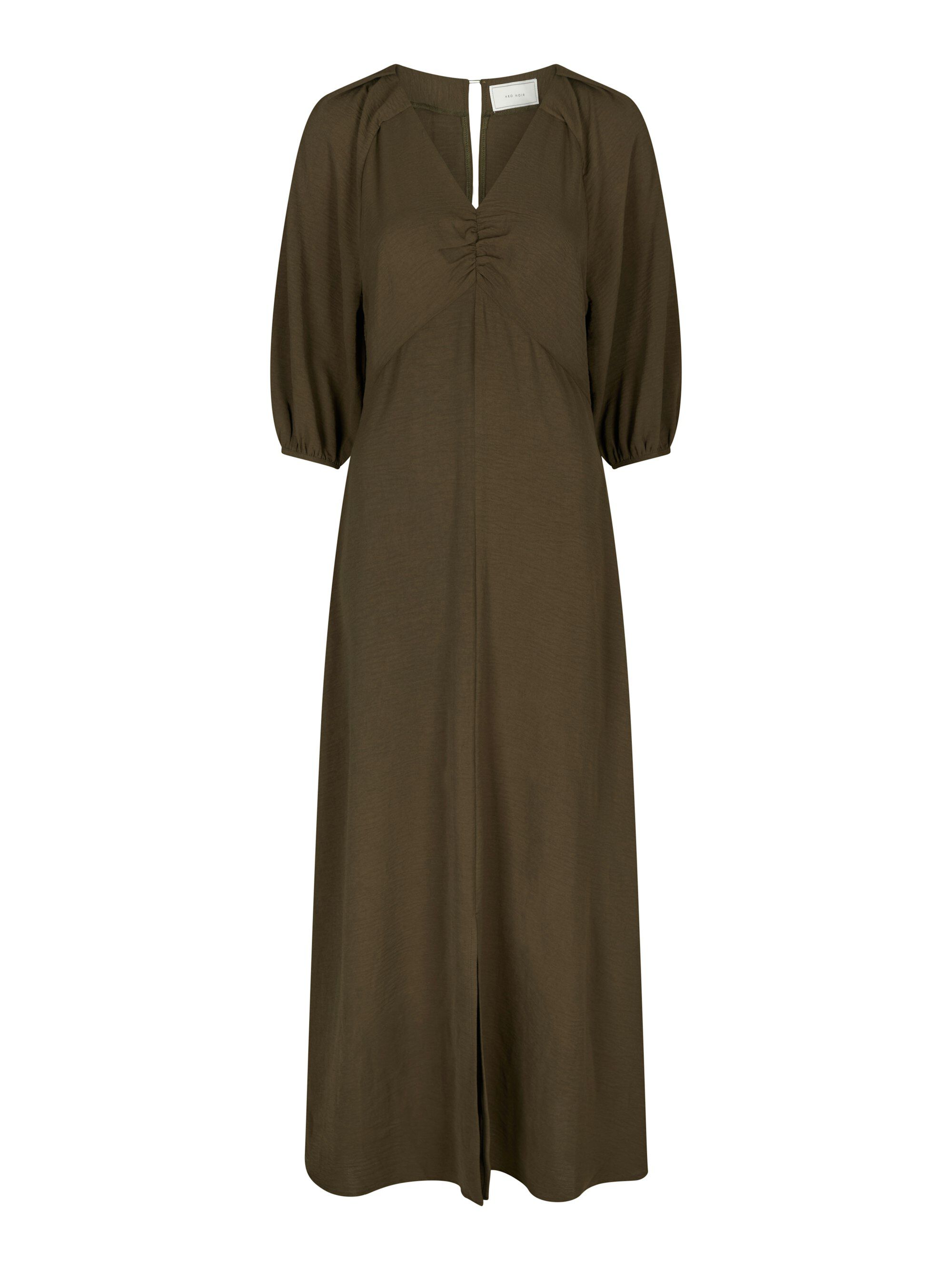 Meriel Structure Solid Dress