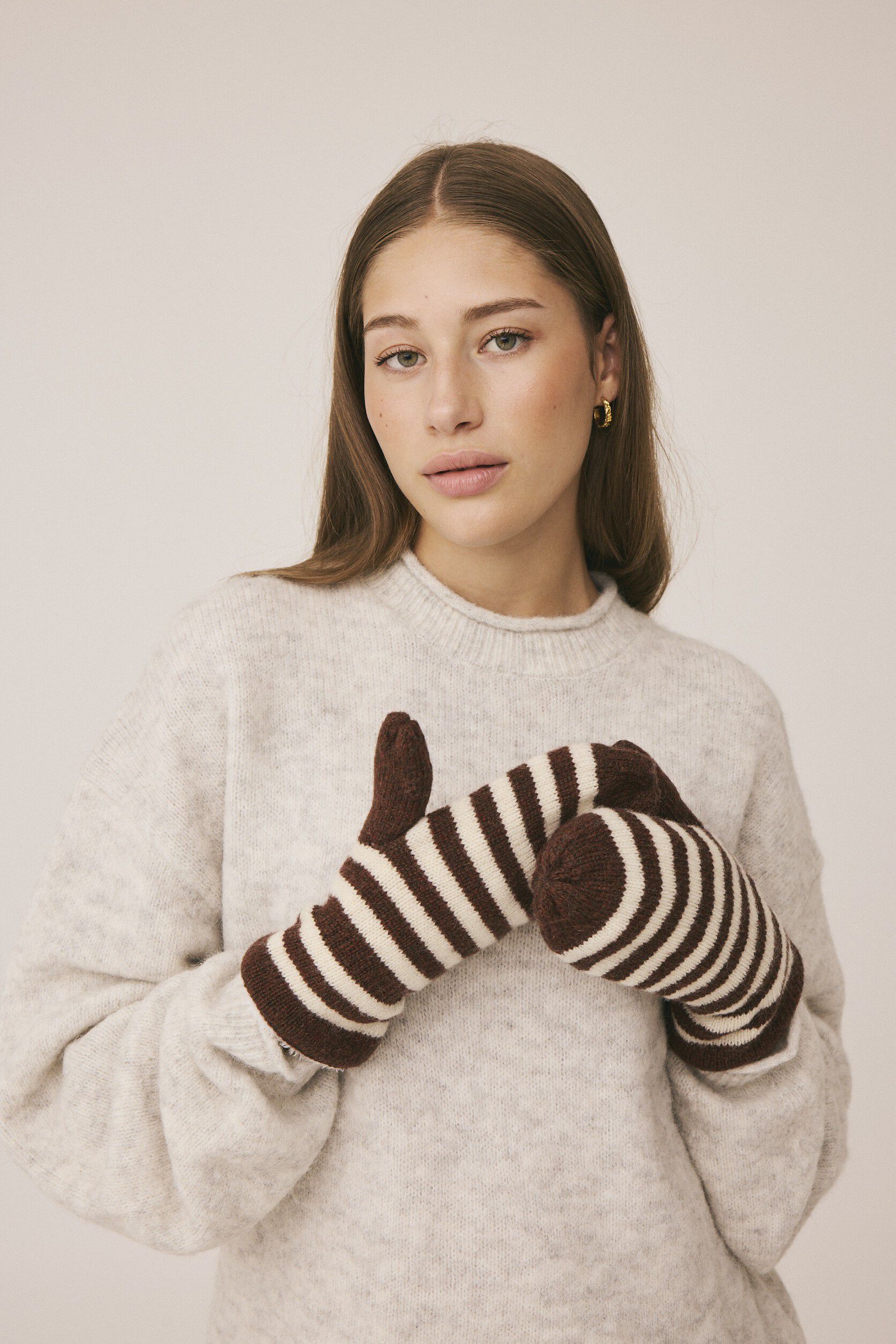 Minne 1S Knitted Mittens