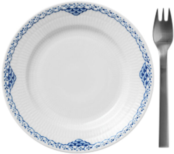 Prinsesse 17 cm. tallerken