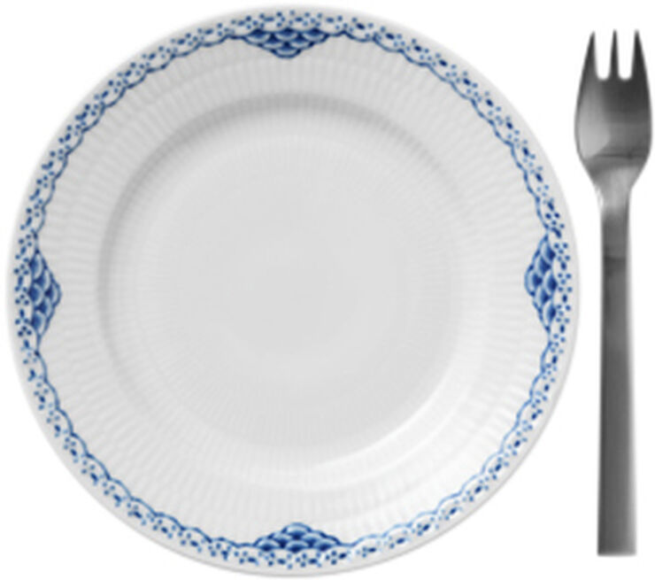 Prinsesse 17 cm. tallerken