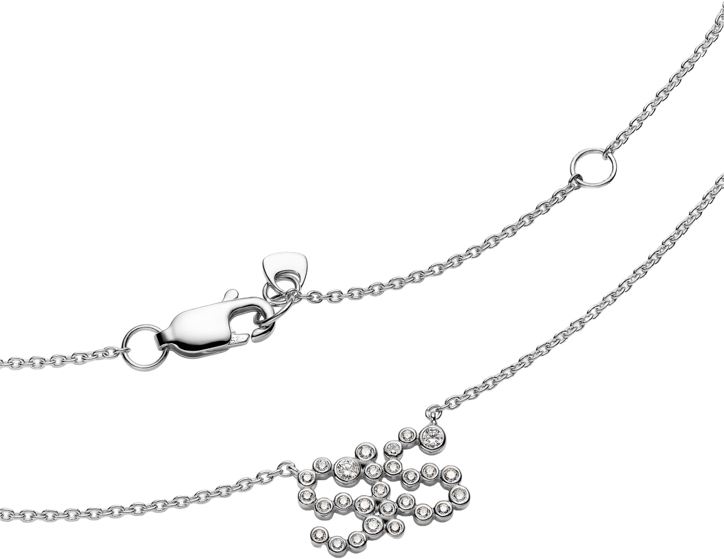SIS Collet Necklace Silver