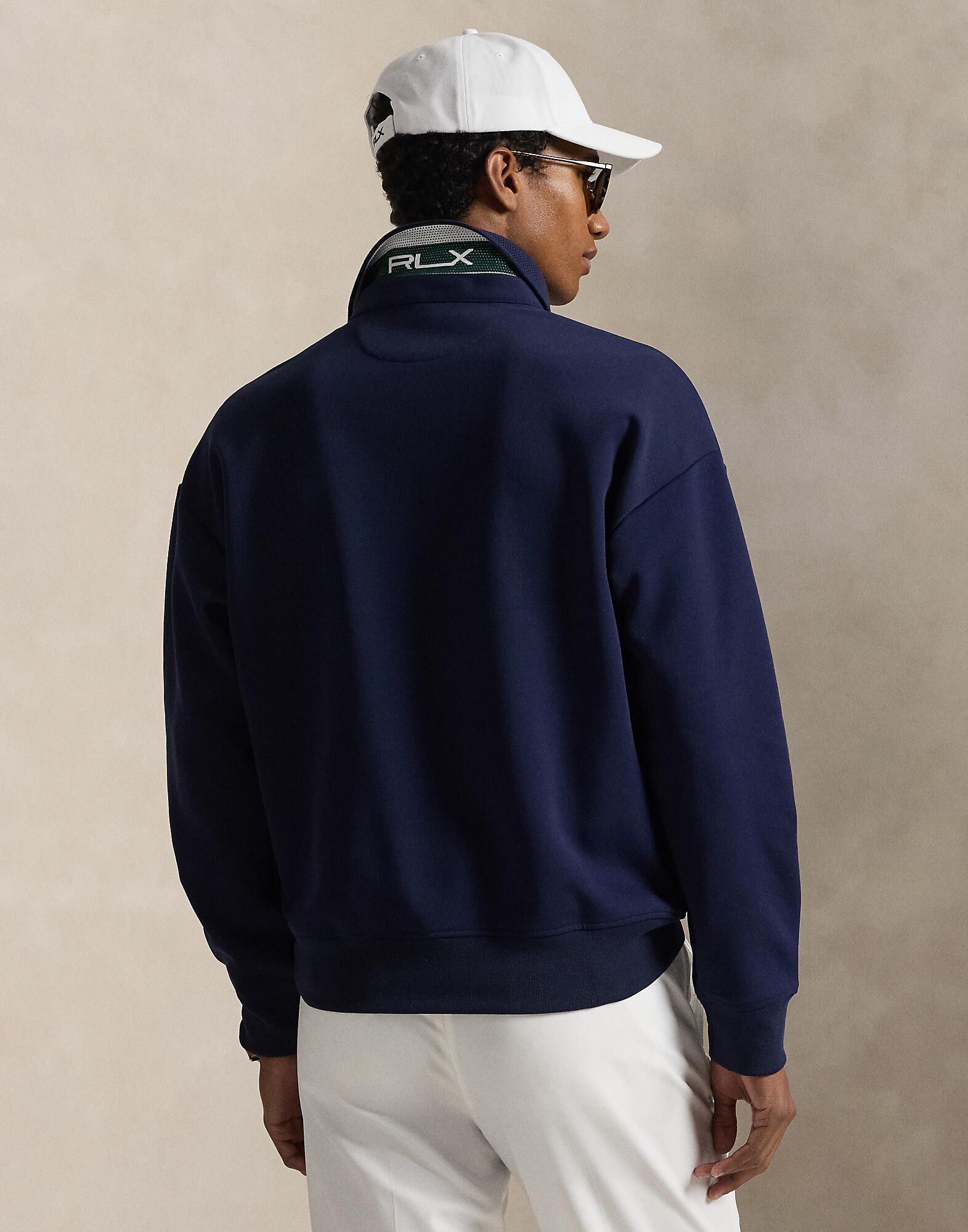 Relaxed Fit Crest Double-Knit Sweatshirt