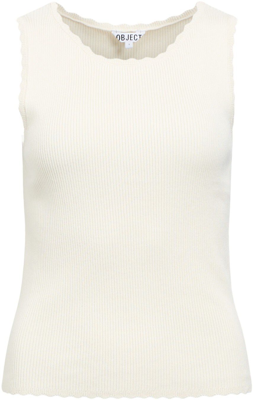 OBJKELLY S/L RE O-NECK TOP DIV