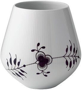 Sort Mega Riflet 20,5 cm. vase