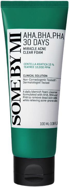 AHA BHA PHA 30 Days Miracle Acne Clear Foam