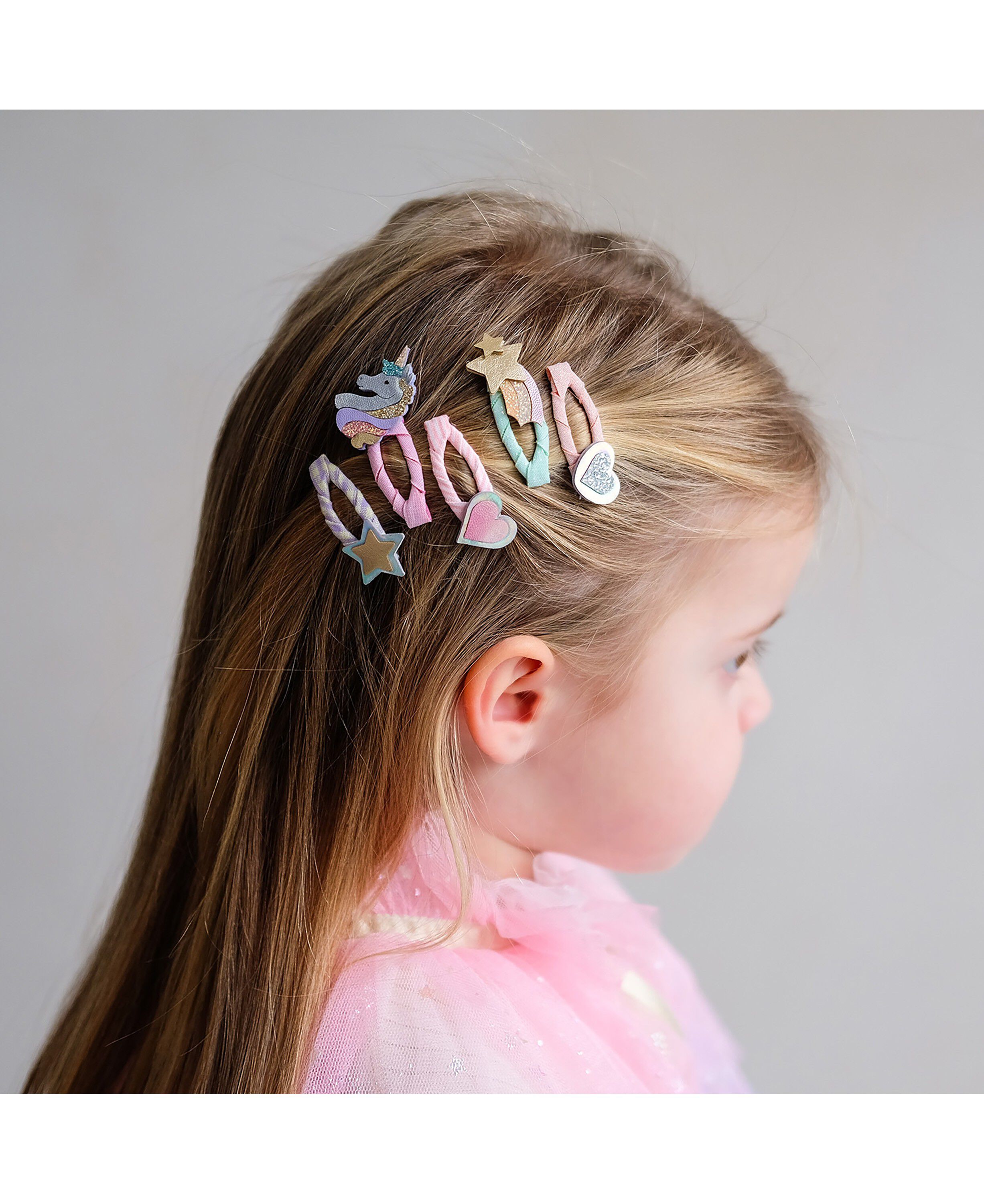 Mimi & Lula - 5 h&aring;rsp&aelig;nder - Mini Dreamy My Little Unicorn