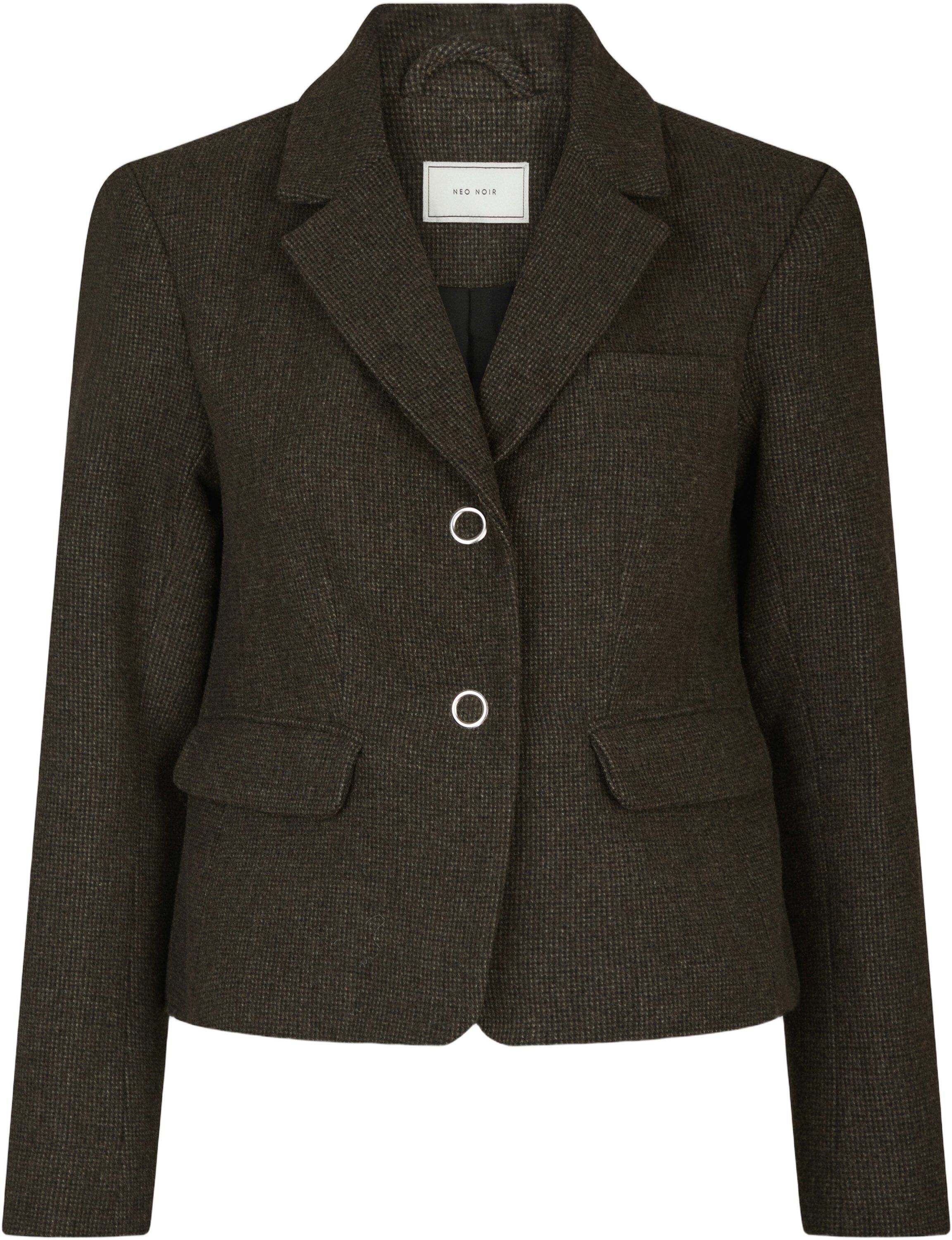 Waed Mini Check Blazer