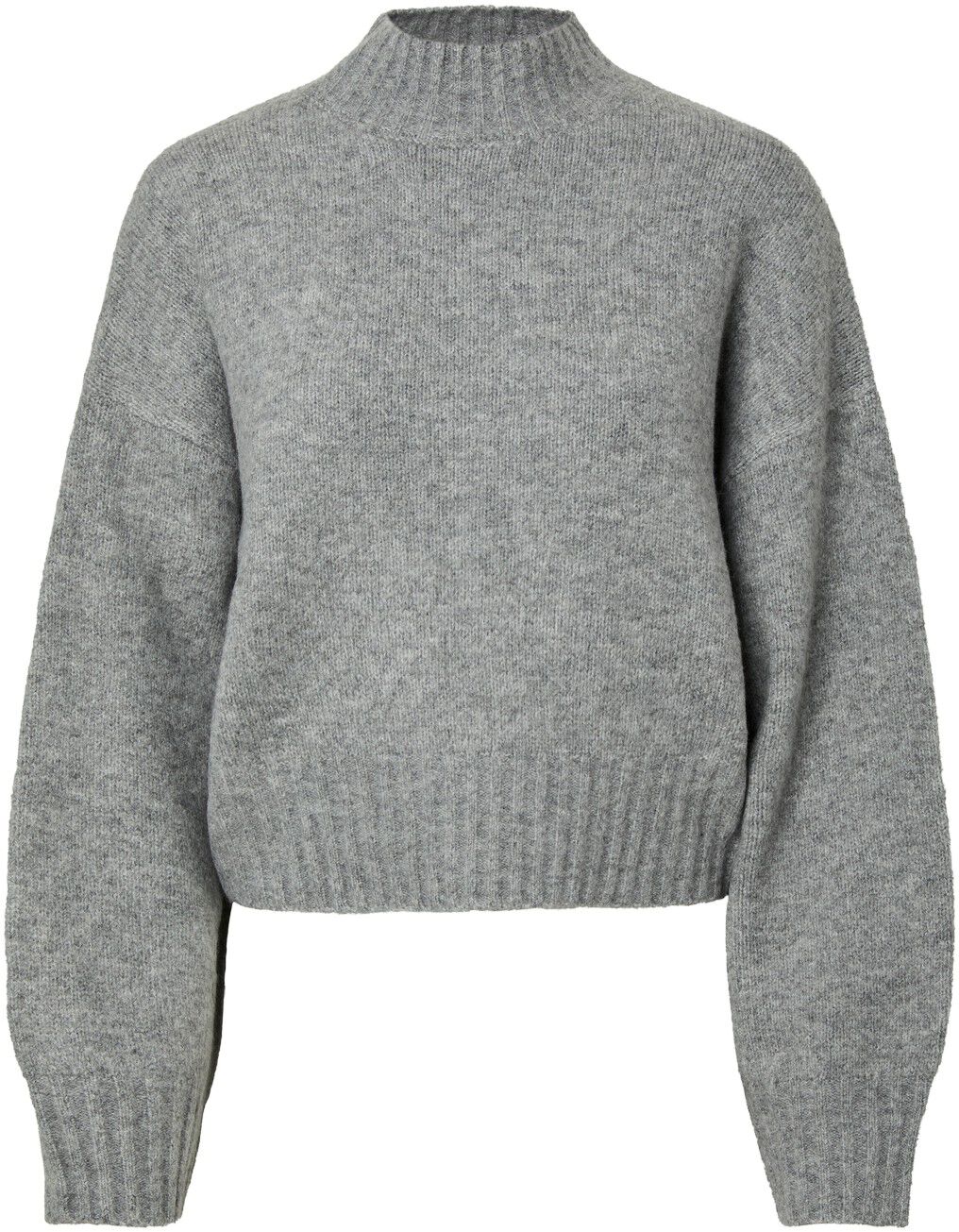Pcaico Ls Short High Neck Knit Bc