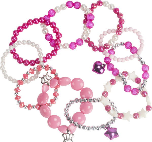 4-GIRLZ PERLEARMBÅND SÆT