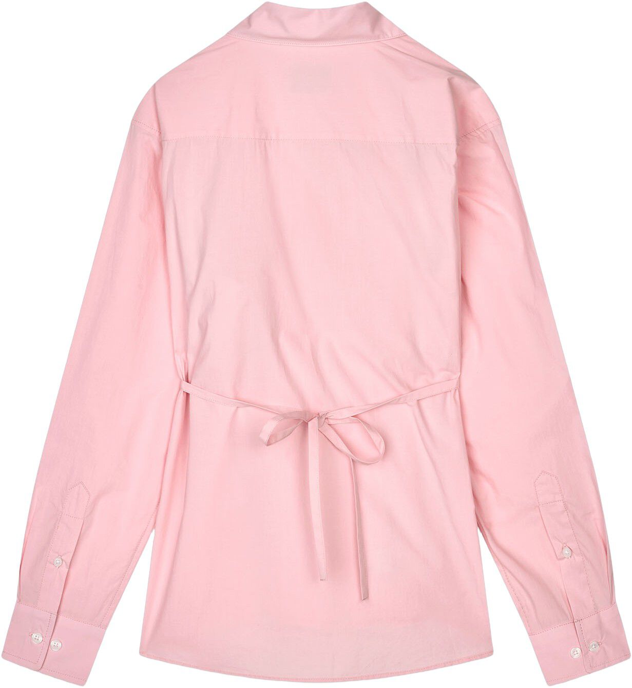 Peach Poplin Shelly Shirt