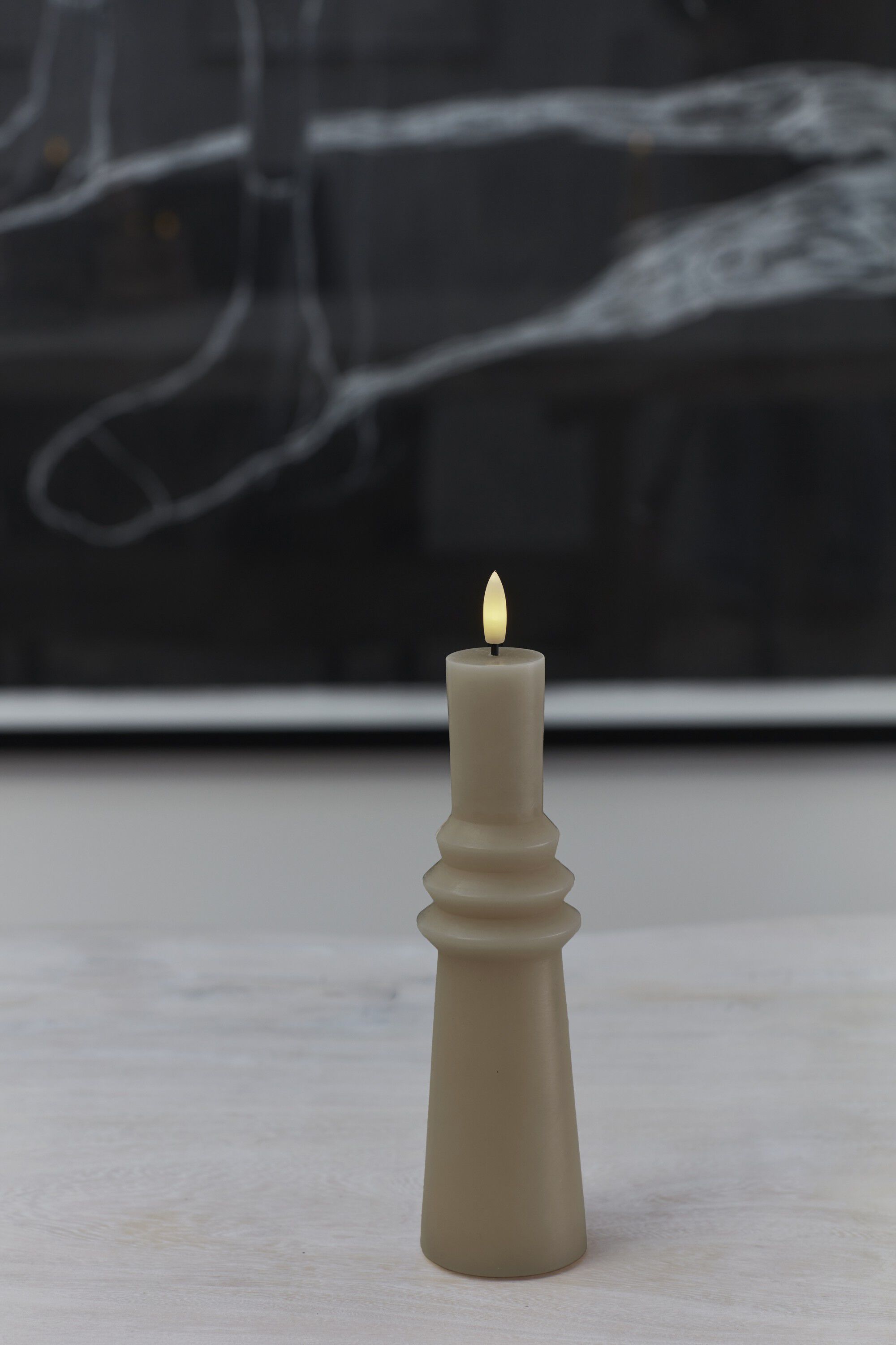 Nordisk Skulptur, Sille Ringet &Oslash;6,1x21,7 cm, Light Caramel