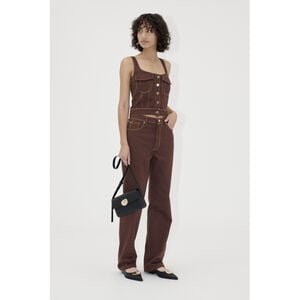 2251 Denim, High Waist Straight Cut Pants