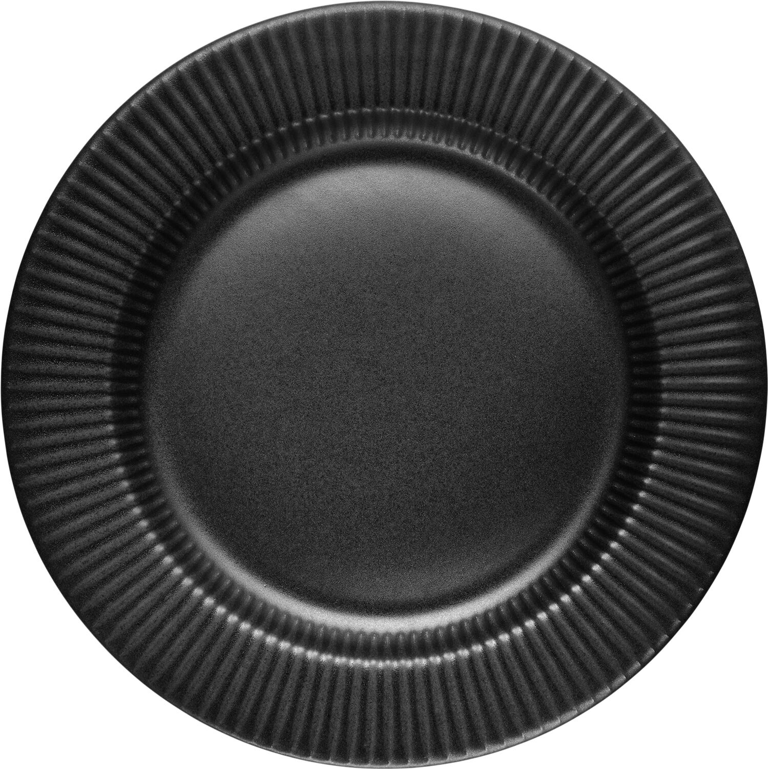 Legio Nova Middagstallerken 25 cm Black - 4 stk