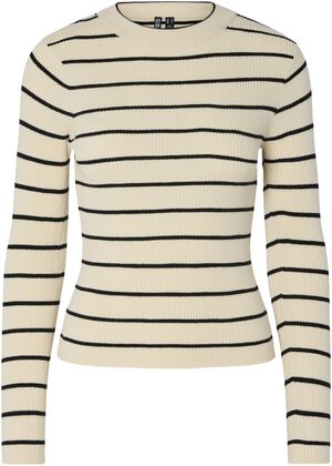 PCMIRA NEW LS O-NECK KNIT NOOS BC