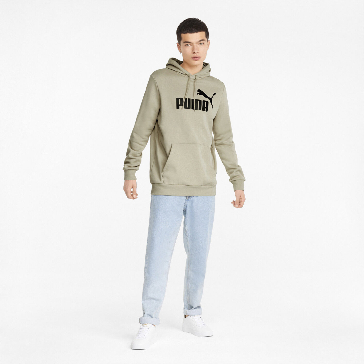 Essentials Big Logo h&aelig;ttetr&oslash;je