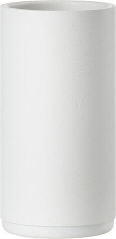 Tandbørstekrus Rim 13,6 cm White