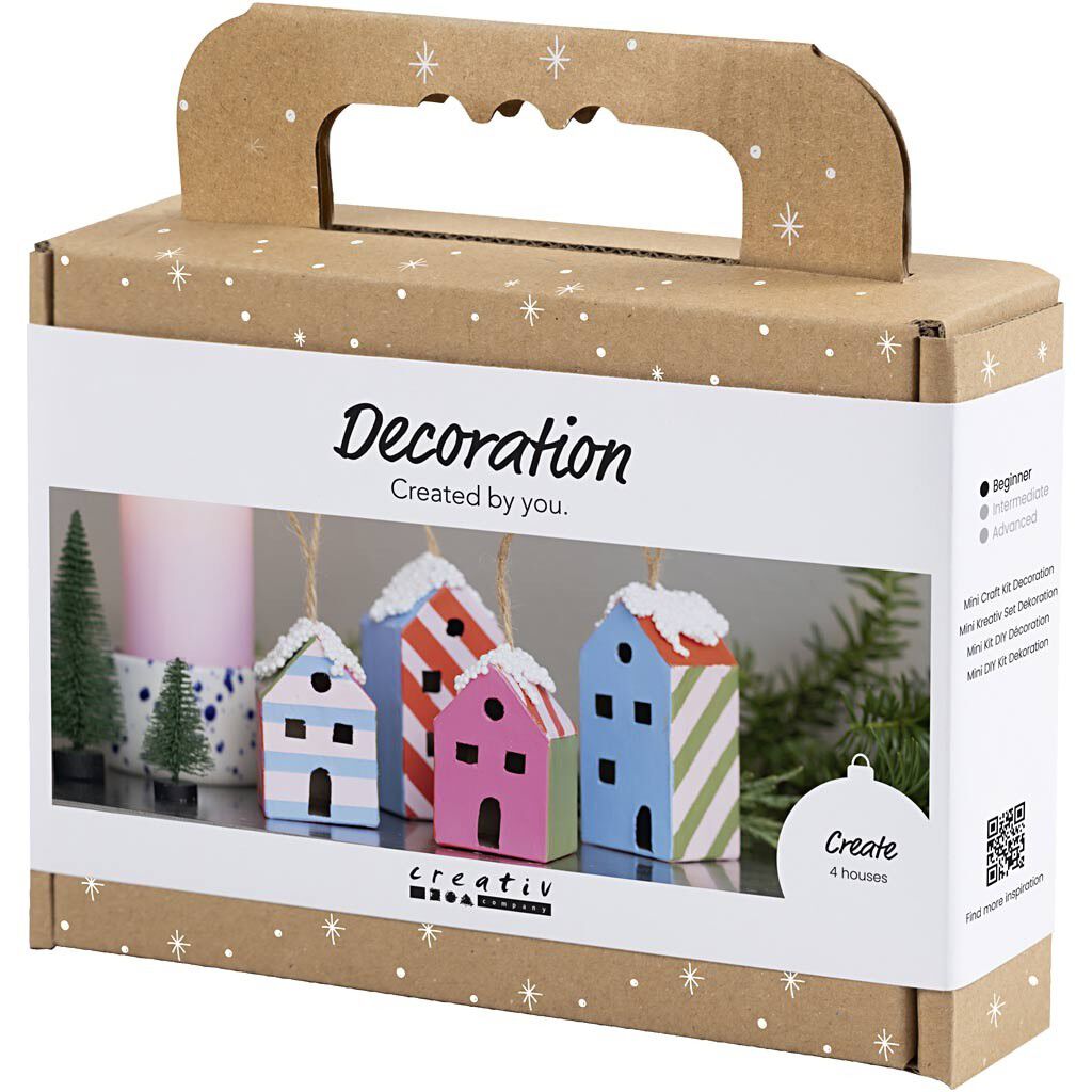 Mini DIY Kit Dekoration, Huse, colorful