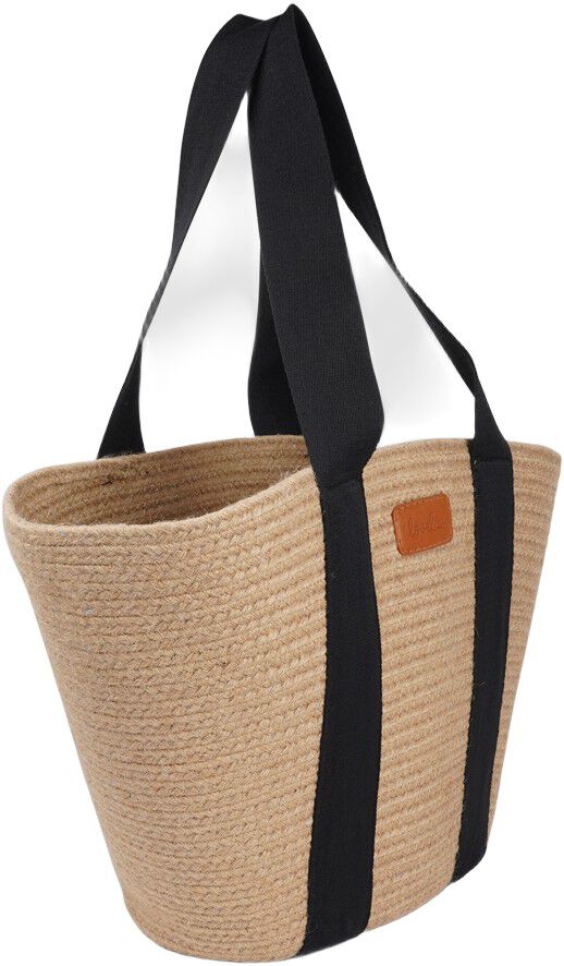 PEPPINO - JUTE BAG WITH COTTON HANDLES 45 X 40 CM