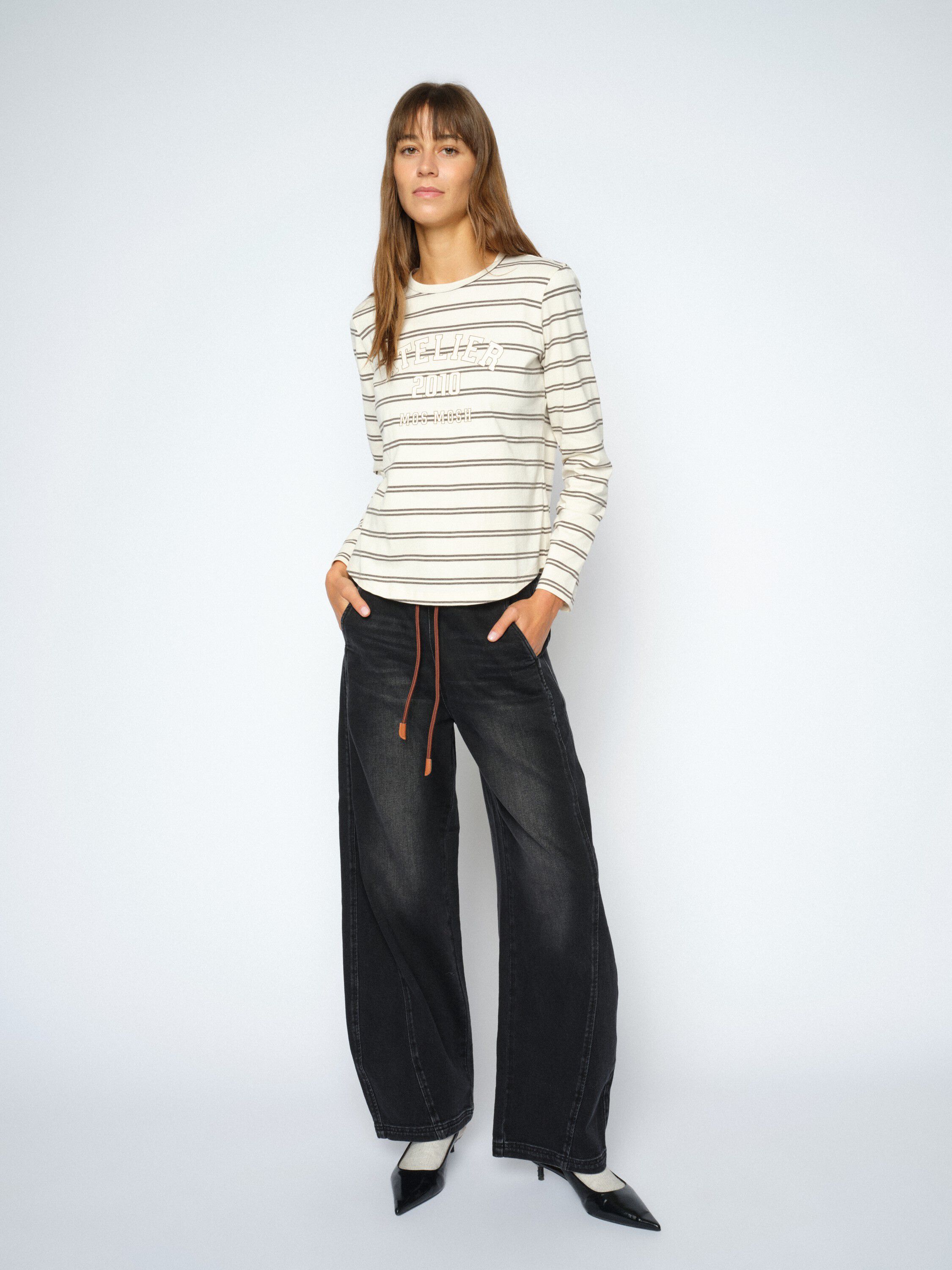 MMCamp O-LS Stripe Tee