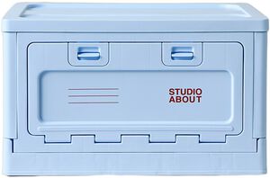 BOX, SMALL, LIGHT BLUE