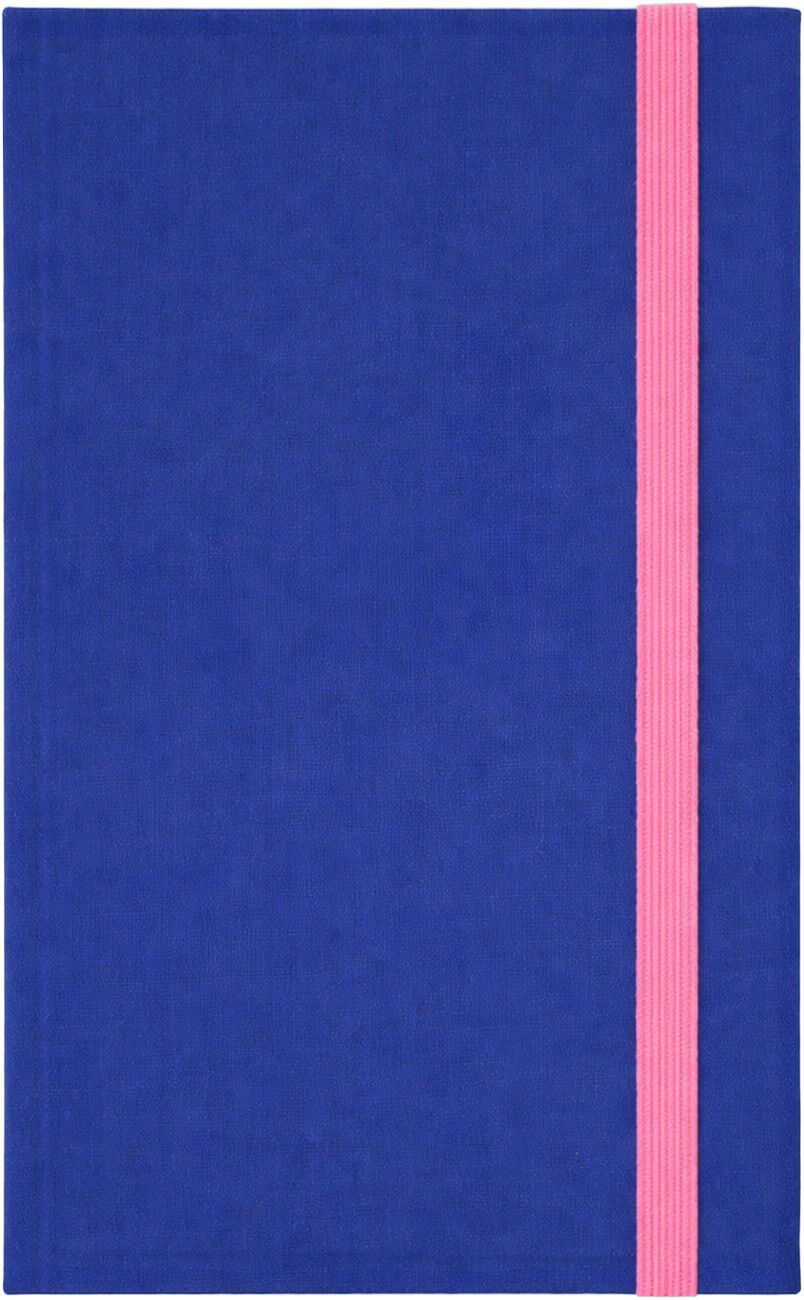BEA, Notebook with elastic band - Small, Bright Blue