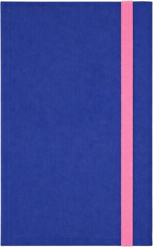 BEA, Notebook with elastic band - Small, Bright Blue