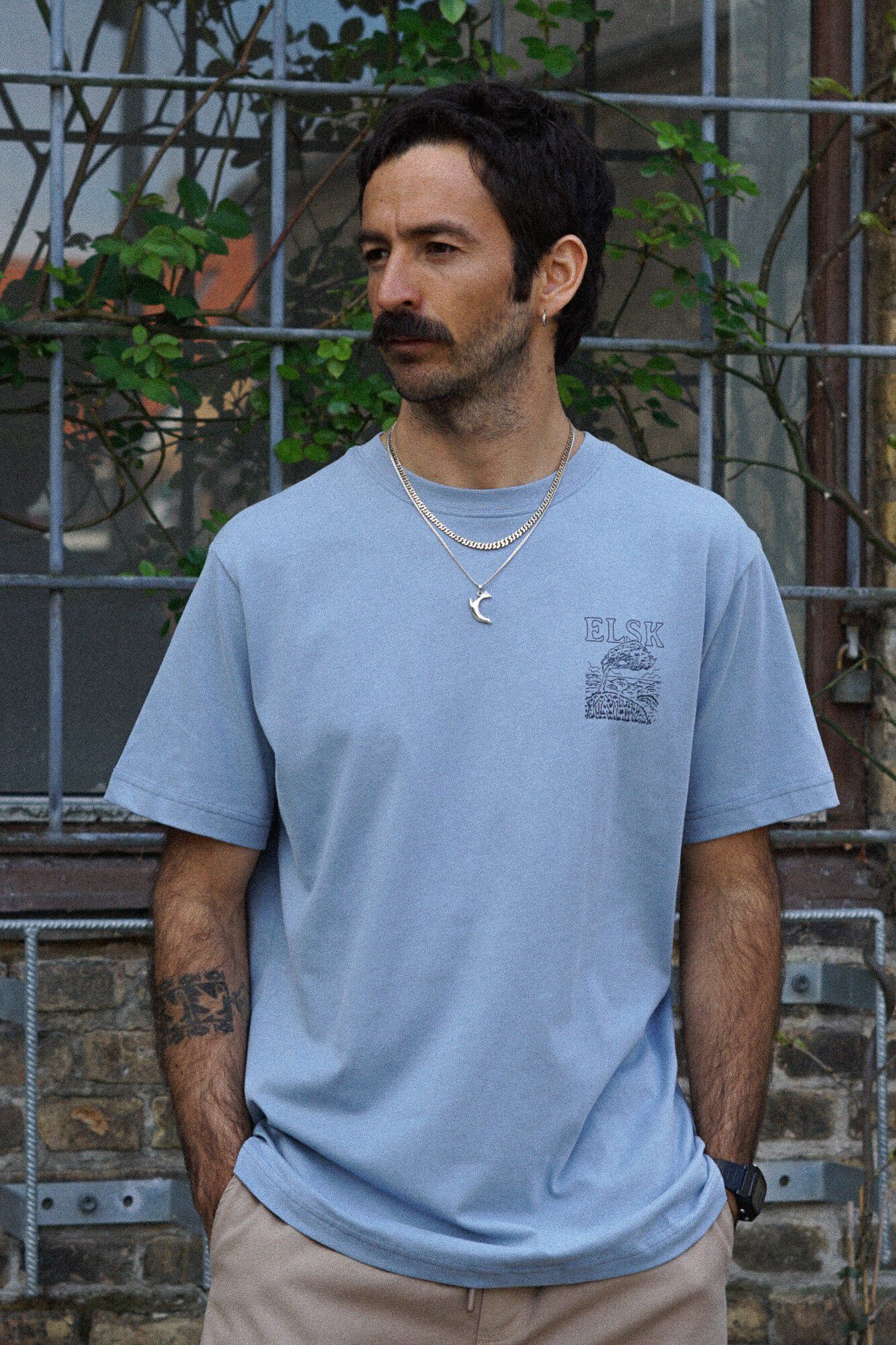 WIND CH MEN'S BRUSHED T-SHIRT