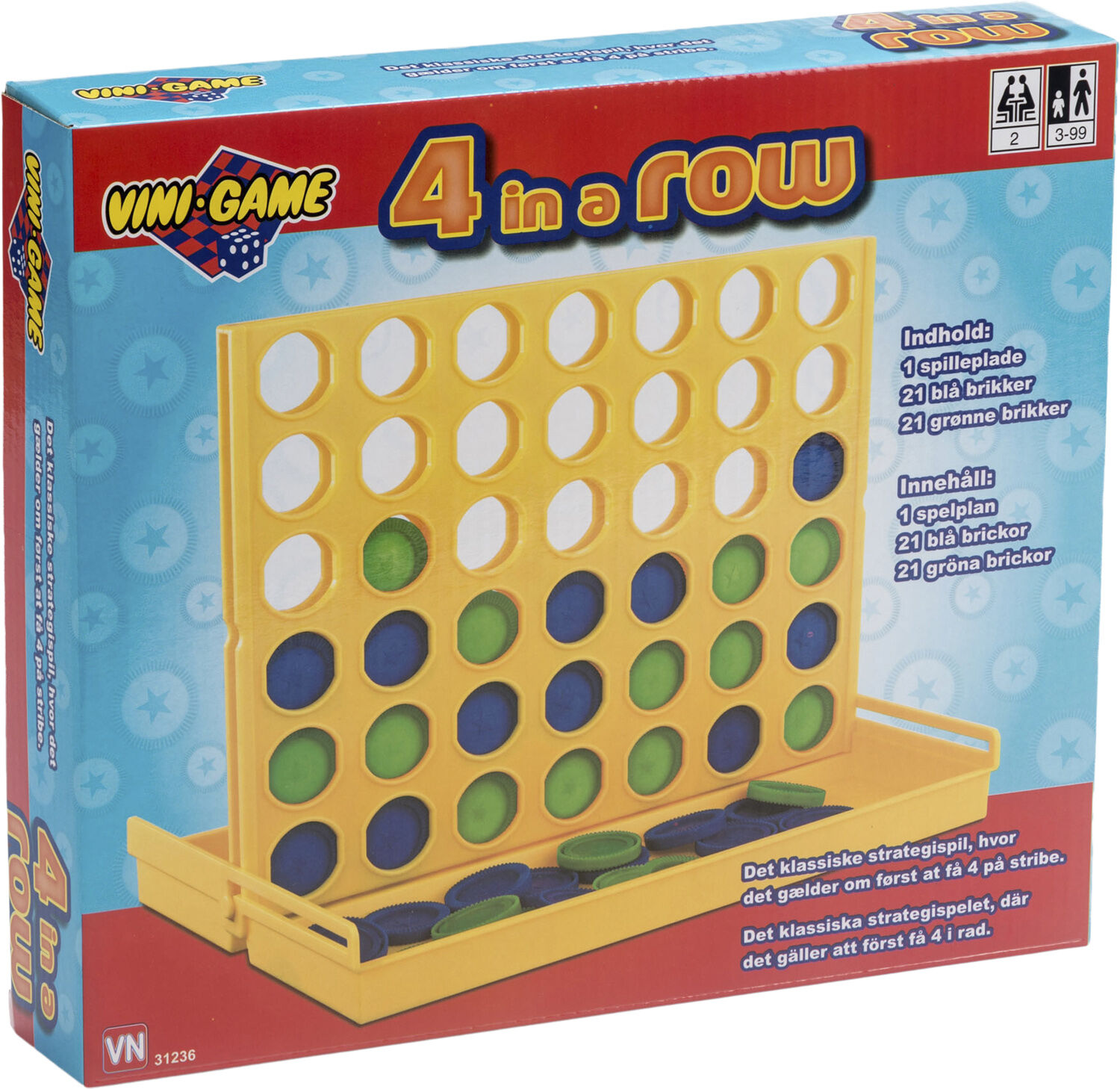 VINI 4 P&Aring; STRIBE I BOX