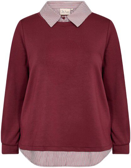 Curvy WA-SABINA 63 Sweatshirt Bordeaux