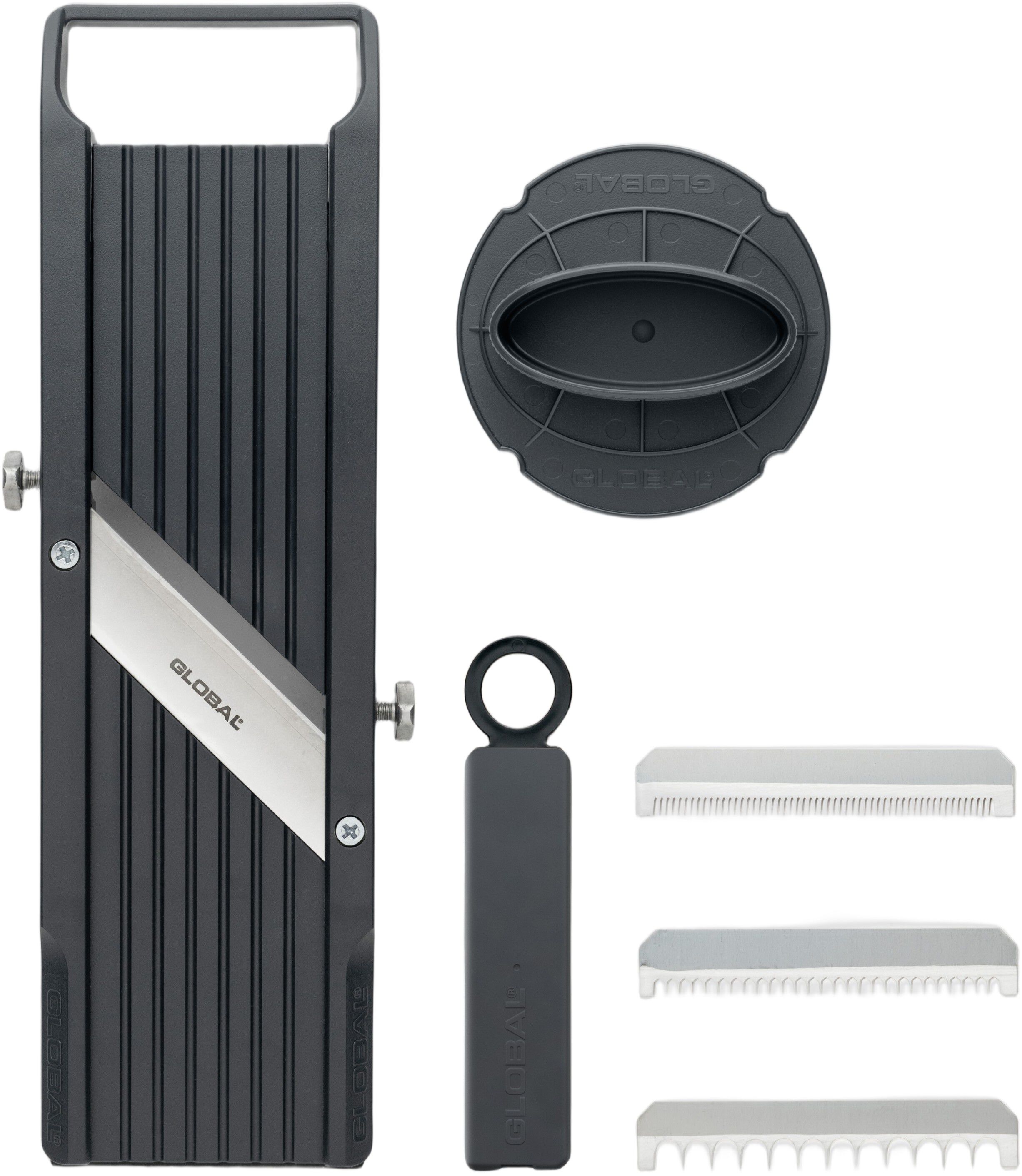 Mandolin 6,4cm gr&aring; - Global