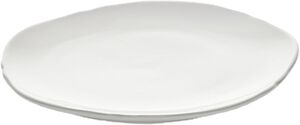 BREAD PLATE WHITE SILHOUETTE