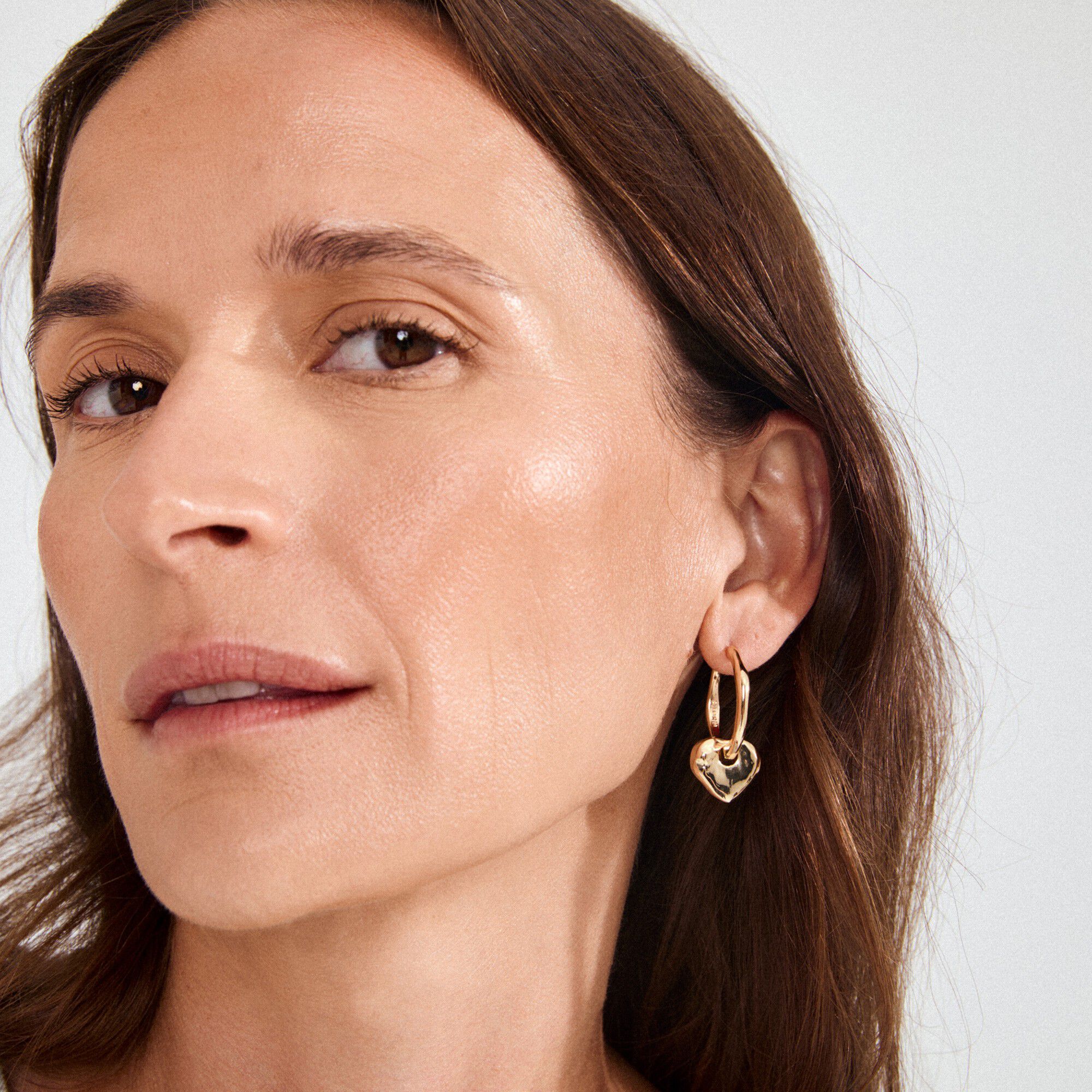 NOVA earrings gold-plated