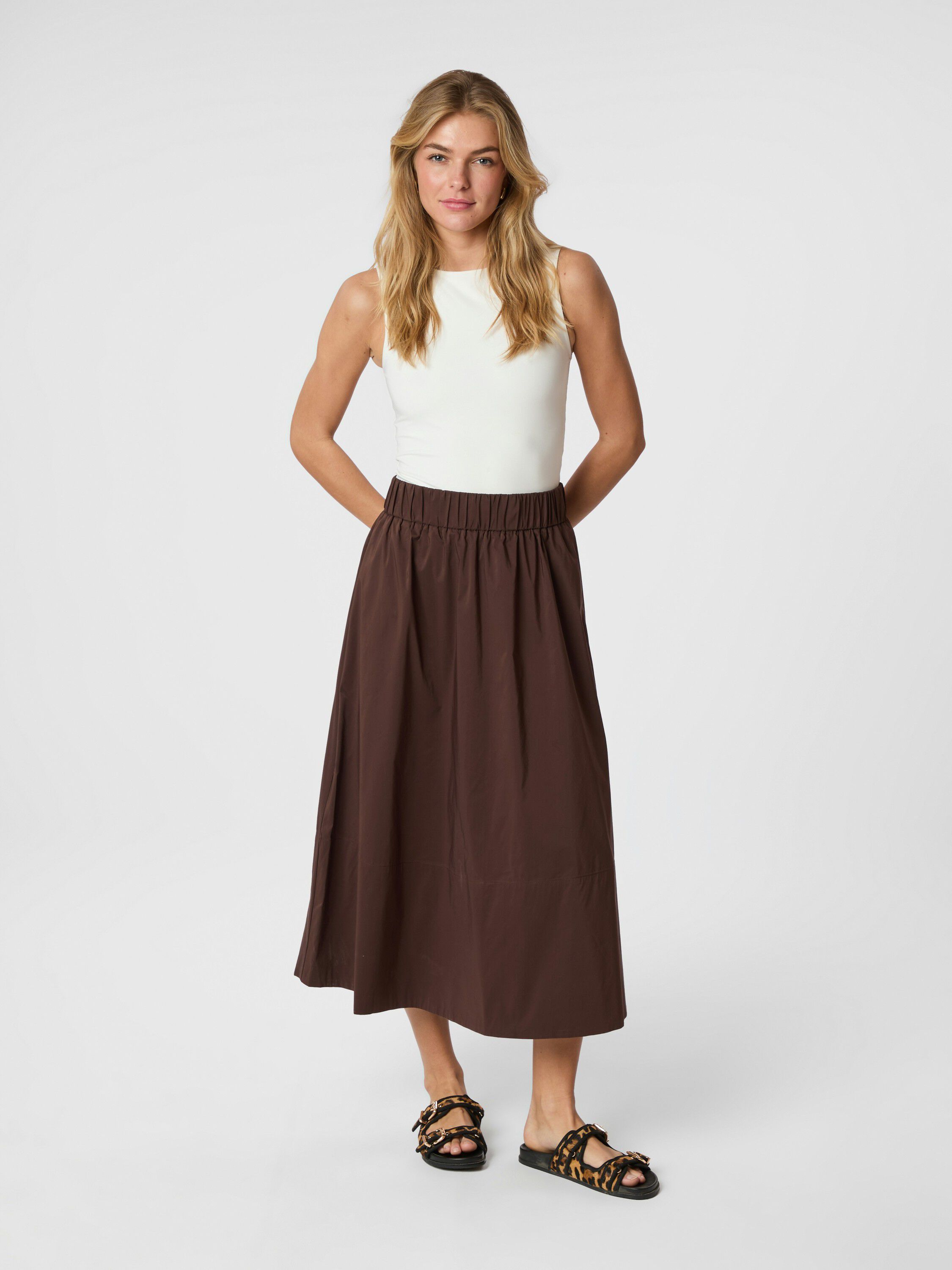 Yara Poplin Skirt