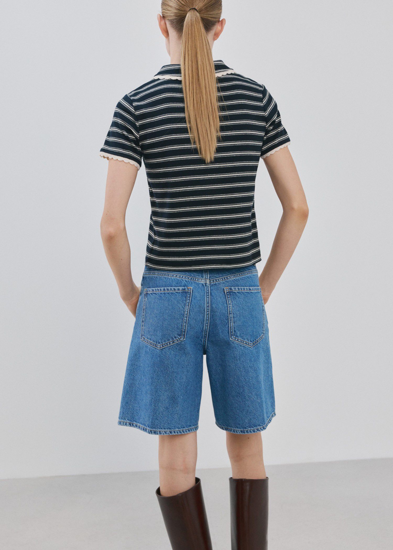 Fastone striped polo